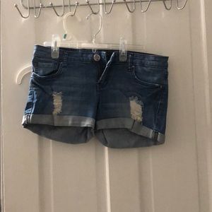 Jean shorts